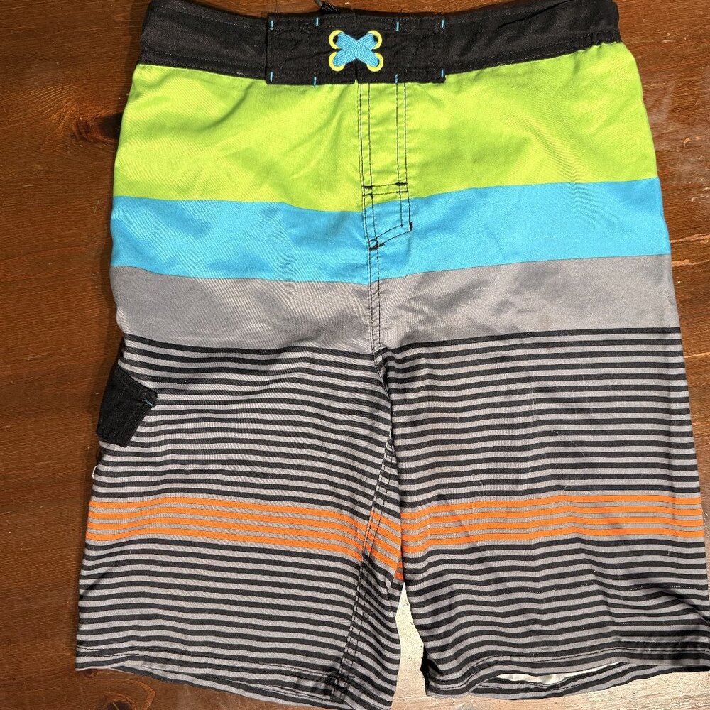 Cherokee Boys Swim Trunks Color Blocks Size XL